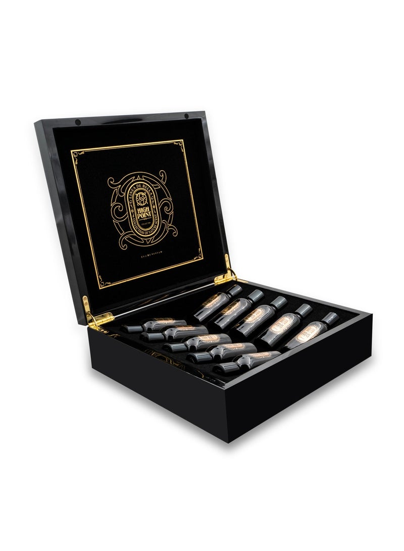 Linea De Bella Highpoint Collection Perfume Gift Set 30ml x 10PCS | Luxury Fragrance Set for Men & Women By Linea De Bella - Image 3